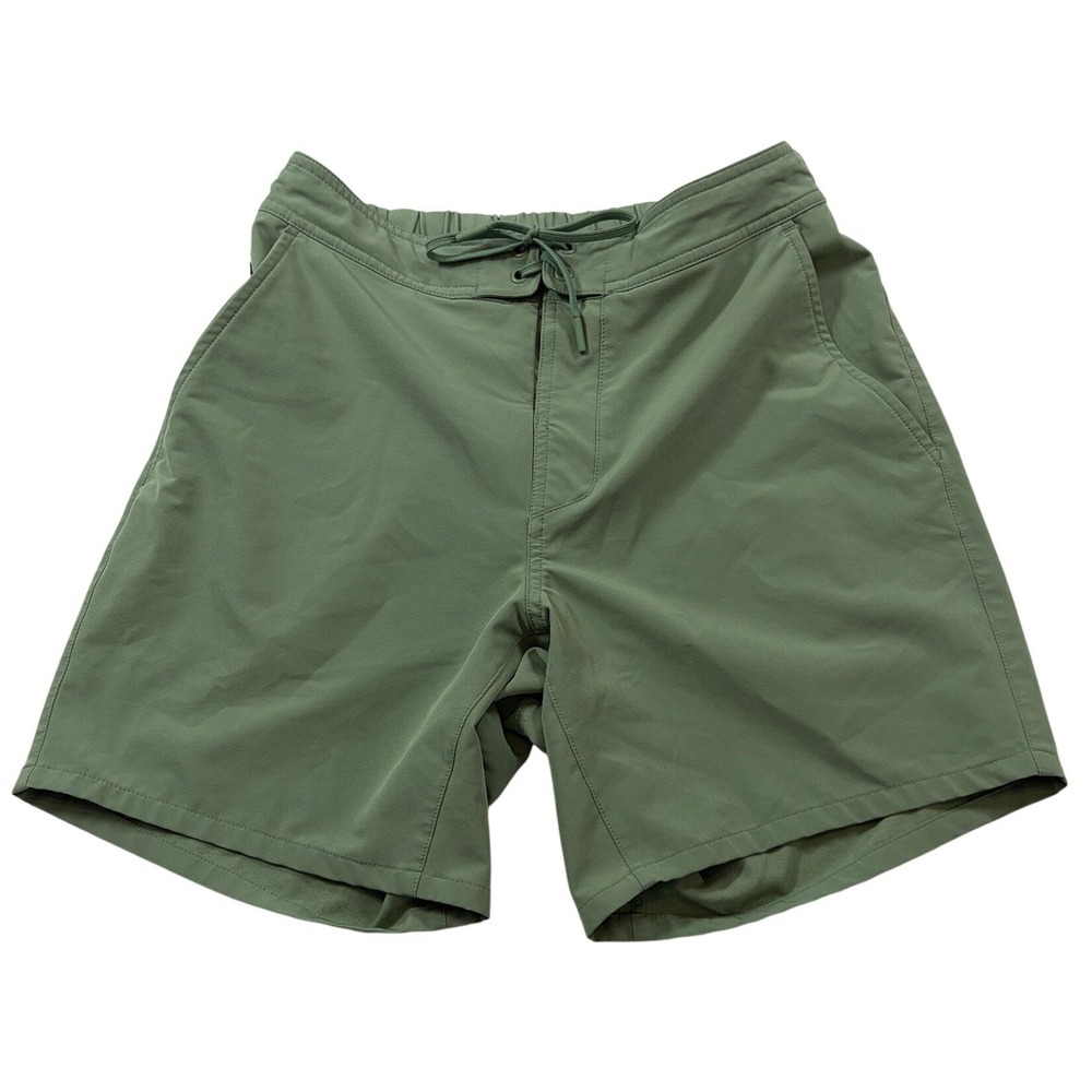 Ten Thousand The Foundation Short Olive Green 7 Inseam Mens Small TTSH003V5
